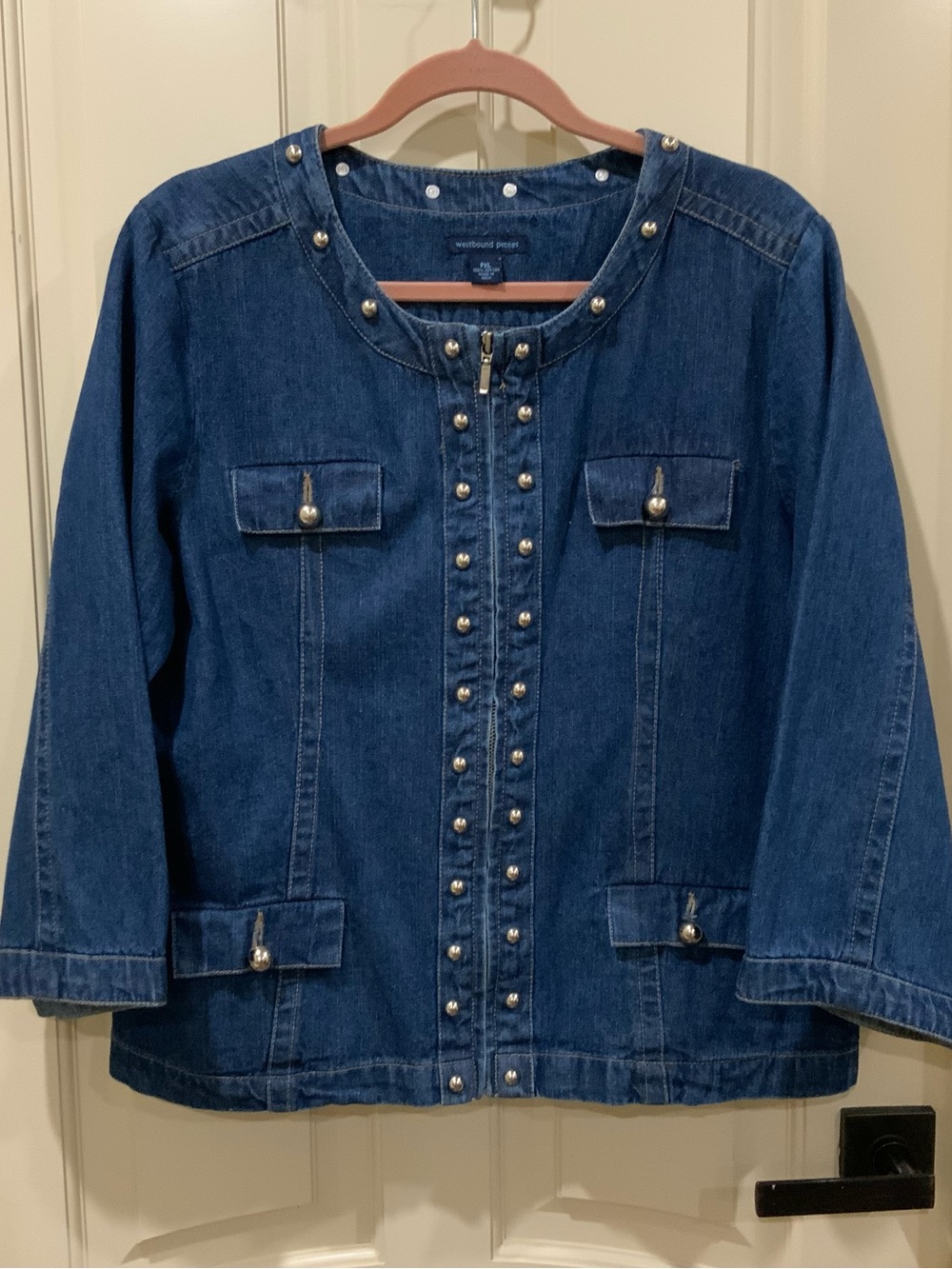 Westbound Studded Jean Jacket